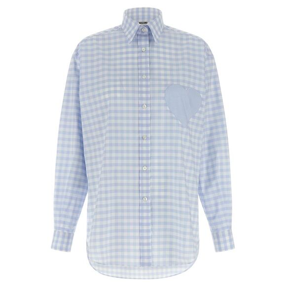 Moschino Women 'Heart' Vichy Shirt